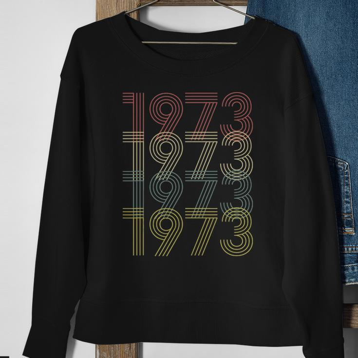 Retro Pro Roe 1973 Pro Choice Feminist Womens Rights Sweatshirt Gifts for Old Women