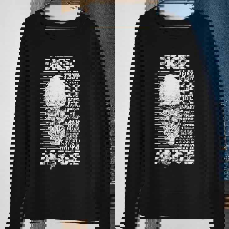 Riker Name Gift Riker Ive Only Met About 3 Or 4 People Sweatshirt Gifts for Old Women