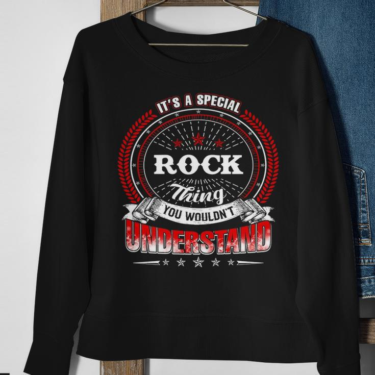 Rock Shirt Family Crest RockShirt Rock Clothing Rock Tshirt Rock Tshirt Gifts For The Rock Sweatshirt Gifts for Old Women