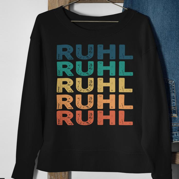 Ruhl Name Shirt Ruhl Family Name V2 Sweatshirt Gifts for Old Women