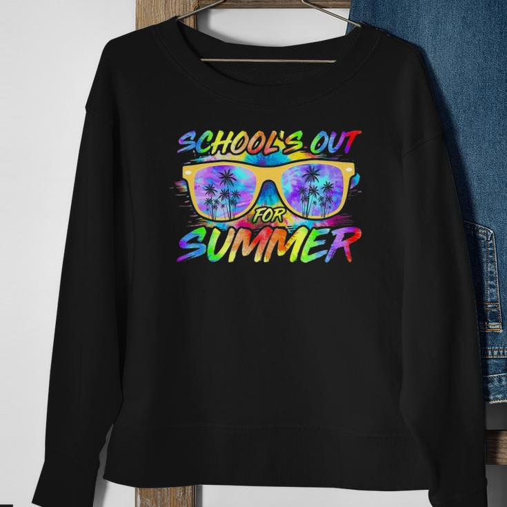 Schools Out For Summer Teachers Students Last Day Of School Sweatshirt Gifts for Old Women