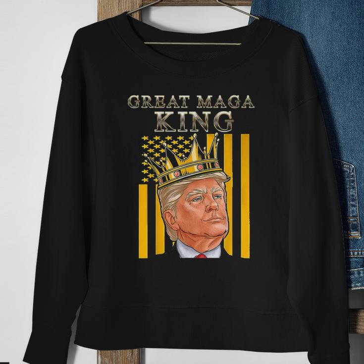 The Great Maga King The Return Of The Ultra Maga King Version Sweatshirt Gifts for Old Women