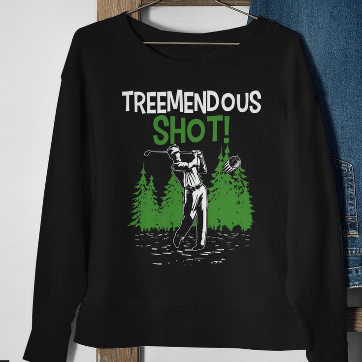 Treemendous Golf Shot In The Trees 66 Trending Shirt Sweatshirt Gifts for Old Women