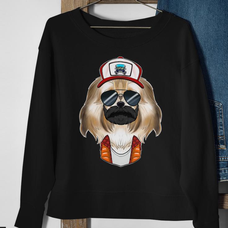 Trucker Dog I Truck Driver Havanese V2 Sweatshirt Gifts for Old Women