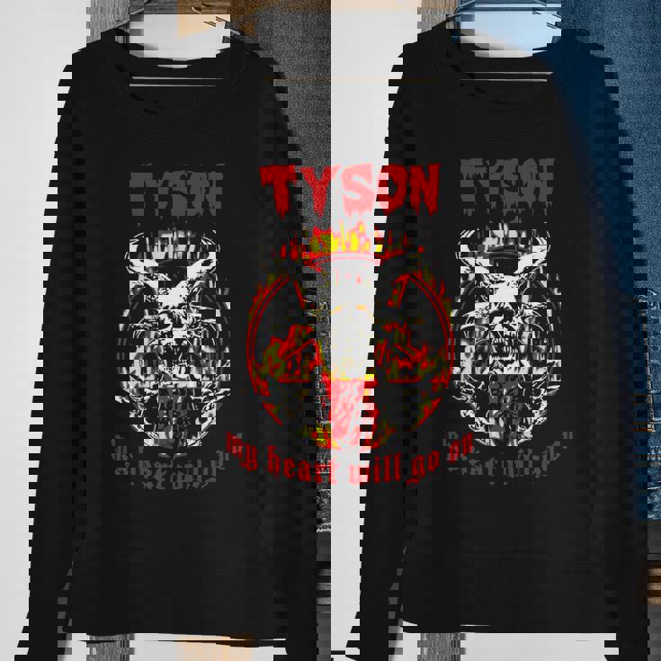 Tyson Name Gift Tyson Name Halloween Gift Sweatshirt Gifts for Old Women