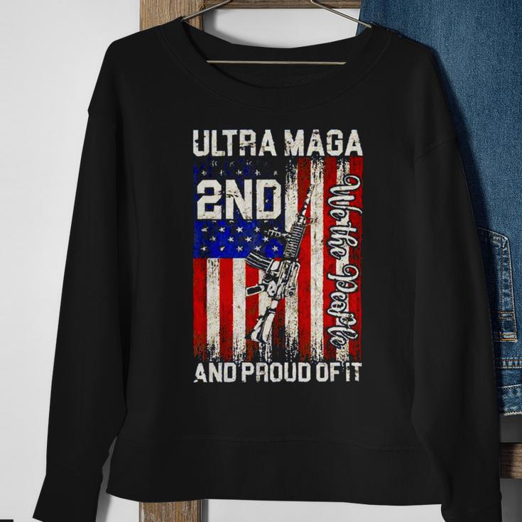 Ultra Maga And Proud Of It A Ultra Maga And Proud Of It V14 Sweatshirt Gifts for Old Women