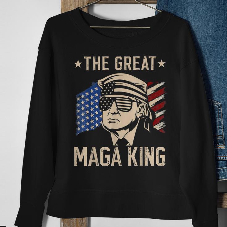 Ultra Maga And Proud Of It A Ultra Maga And Proud Of It V9 Sweatshirt Gifts for Old Women