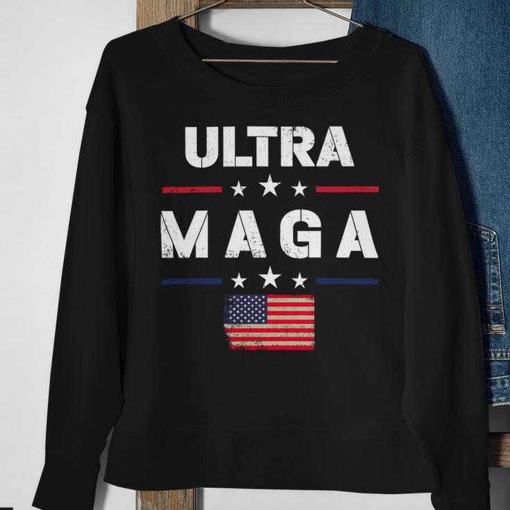 Ultra Maga And Proud Of It Ultra Maga V2 Sweatshirt Gifts for Old Women