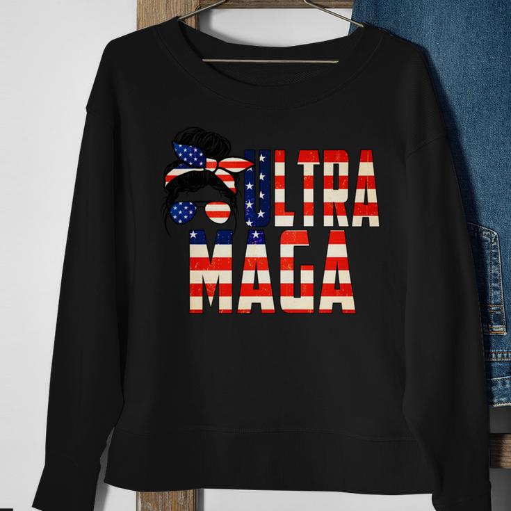 Ultra Maga Proud Of It Ultramaga Sweatshirt Gifts for Old Women