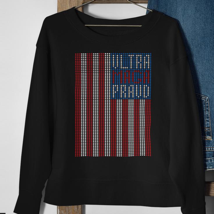 Ultra Maga Proud Patriotic Tshirt Sweatshirt Gifts for Old Women