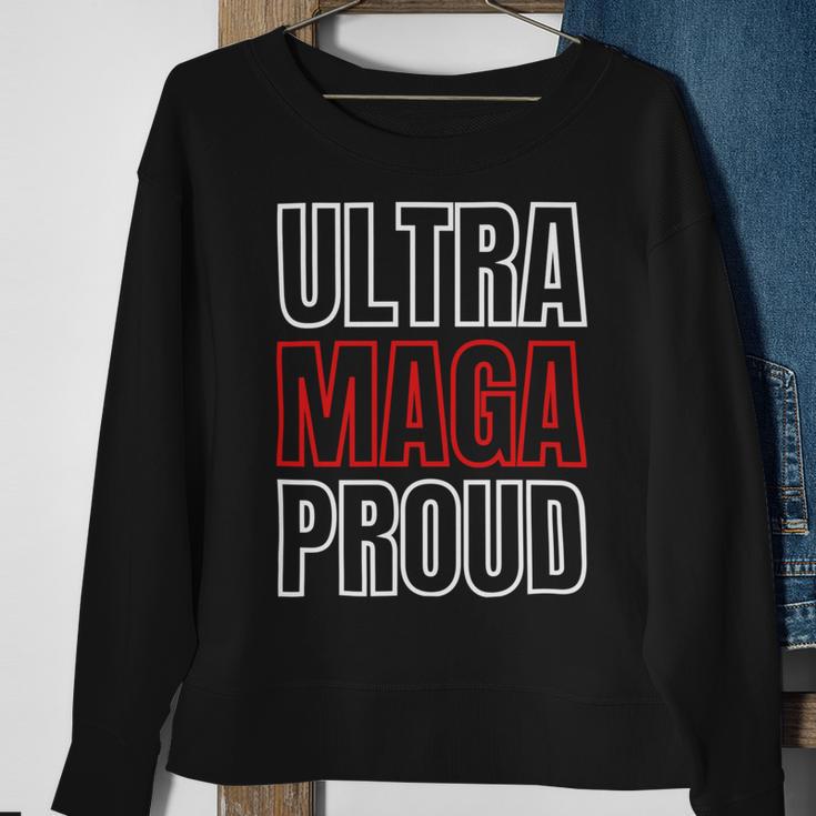 Ultra Maga Proud Patriotic Tshirt V2 Sweatshirt Gifts for Old Women