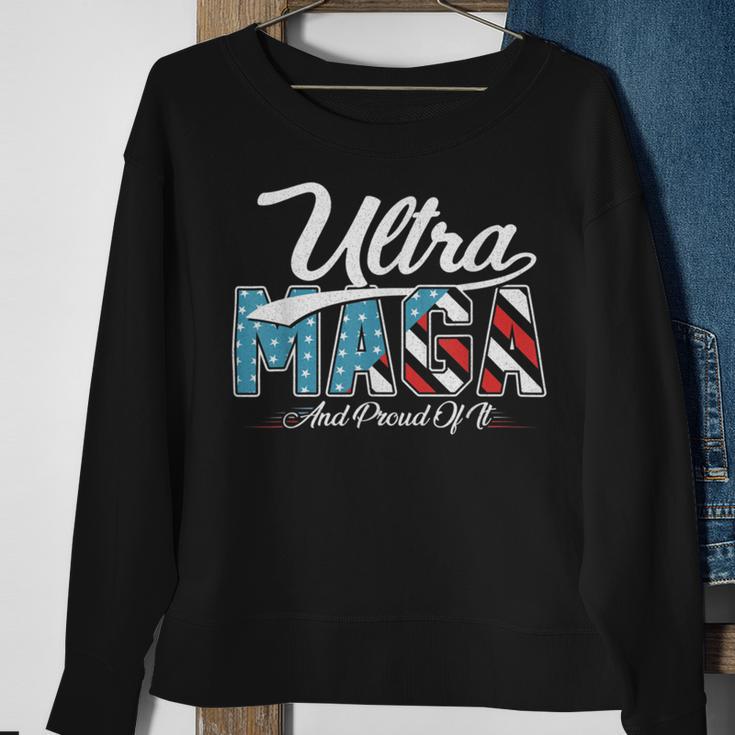 Ultra Mega And Proud Of It Pro Trump Patriotic Republicanultra Mega And Proud Of It Pro Trump Patriotic Republican Sweatshirt Gifts for Old Women