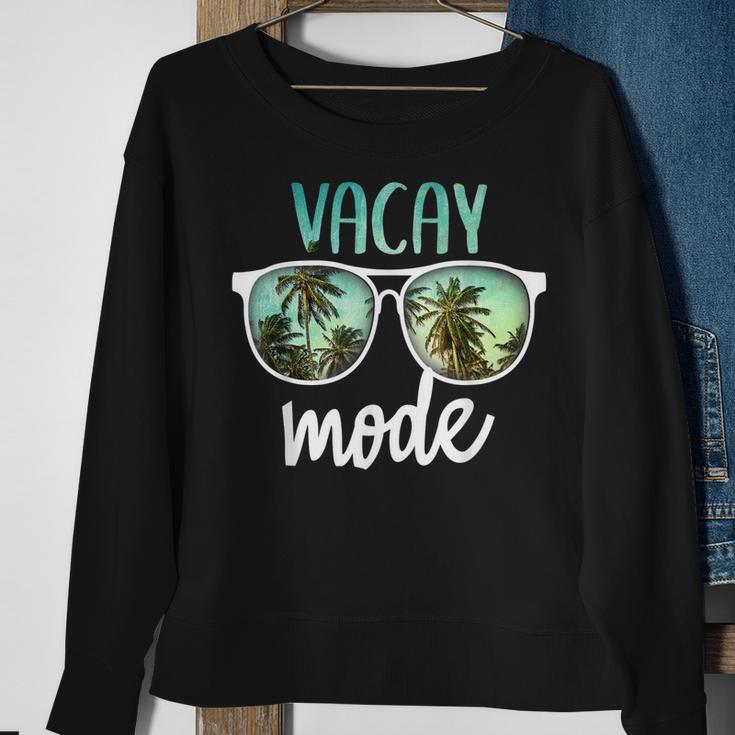 Vacay Mode Cute Vacation Summer Cruise Getaway Sweatshirt Gifts for Old Women