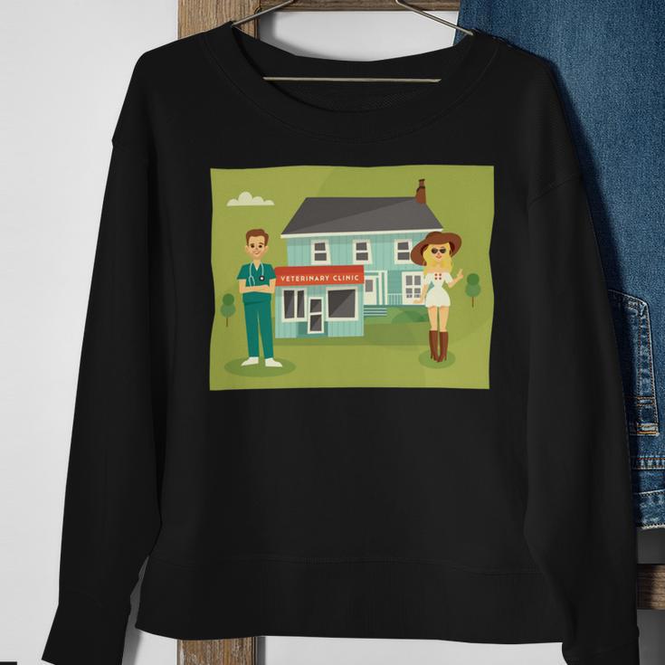 Vet Clinic 386 Trending Shirt Sweatshirt Gifts for Old Women