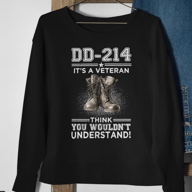 Veteran Its A Veteran Thing You Wouldnt Understand 93 Navy Soldier Army Military Sweatshirt Gifts for Old Women