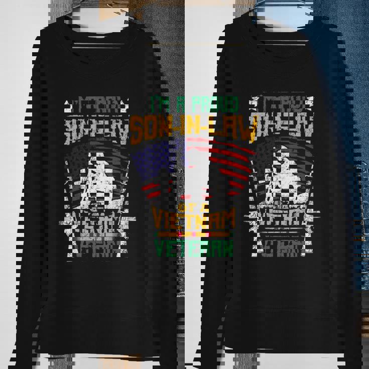 Veteran Proud Son In Law Of A Vietnam Veteran Sweatshirt Gifts for Old Women Veteran Proud Son In Law Of A Vietnam Veteran Sweatshirt Gifts for Old Women