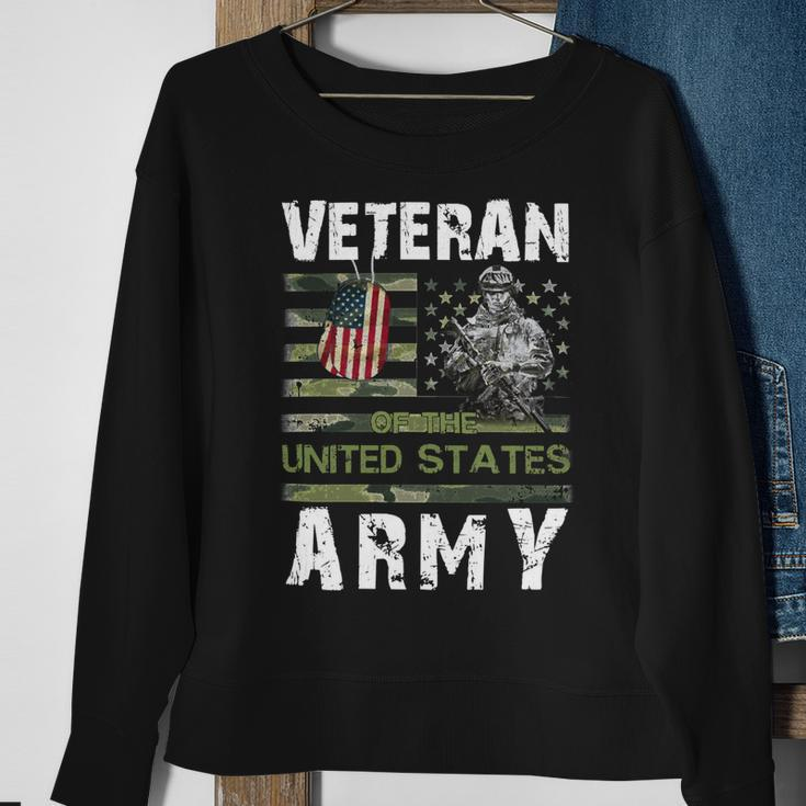 Veteran Veterans Day Us Army Veteran 8 Navy Soldier Army Military Sweatshirt Gifts for Old Women