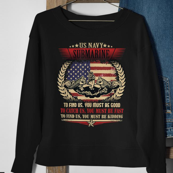 Veteran Veterans Day Us Navy Submarines Quote 643 Navy Soldier Army Military Sweatshirt Gifts for Old Women