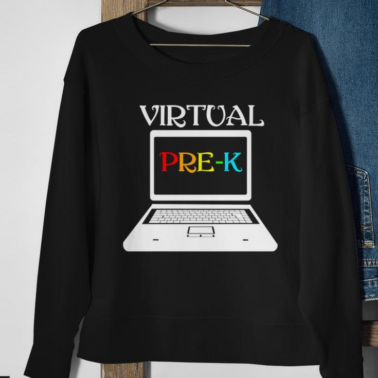 Virtual Prek Sweatshirt Gifts for Old Women