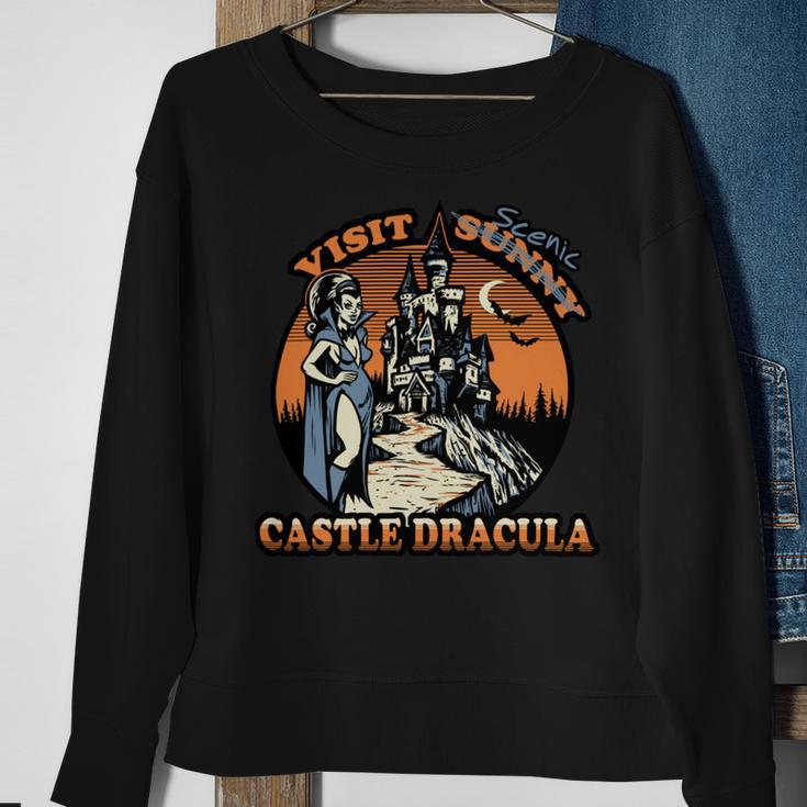 Visit Scenic Castle Dracula 220 Trending Shirt Sweatshirt Gifts for Old Women