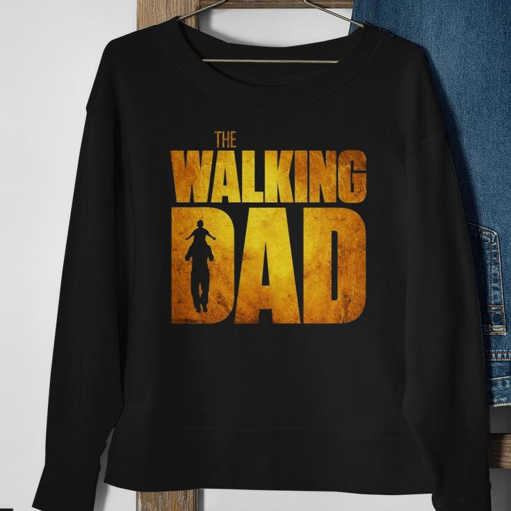 Walking Dad Fathers Day Best Grandfather Men Fun Gift Sweatshirt Gifts for Old Women