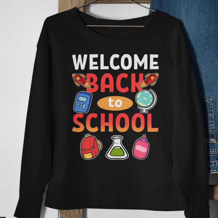 Welcome Back To School School Party 483 Shirt Sweatshirt Gifts for Old Women