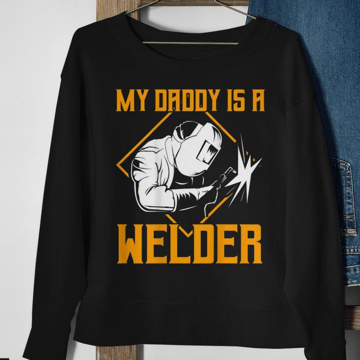 Welder Gifts Welding Design On Back Of Clothing V3 Sweatshirt Gifts for Old Women