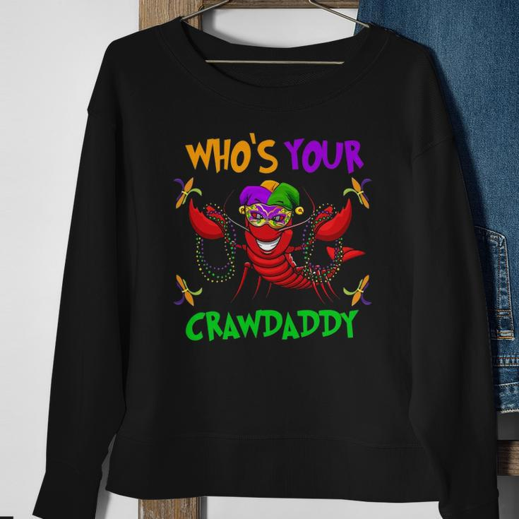 Whos Your Crawdaddymardi Gras Parade 2022 Ver2 Sweatshirt Gifts for Old Women