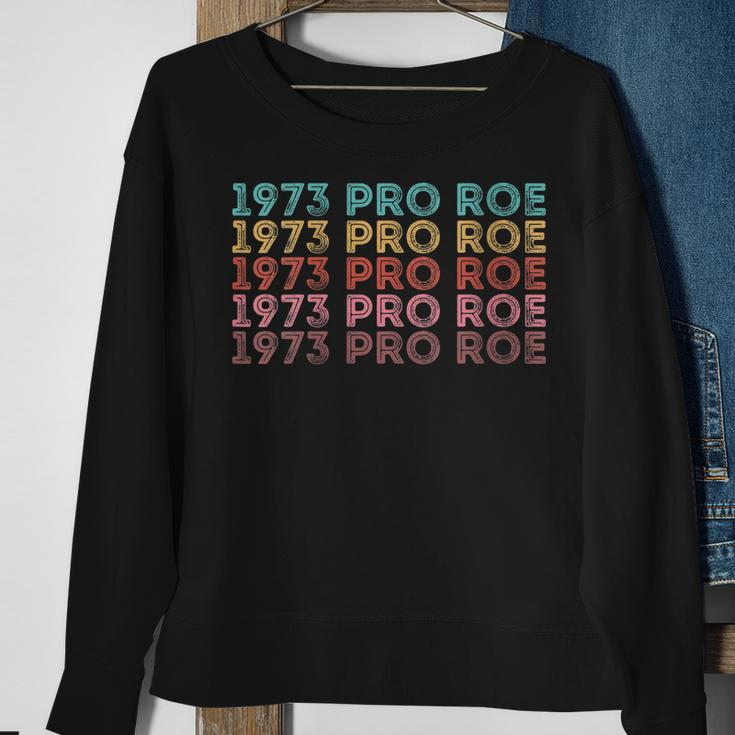 Womens 1973 Pro Roe V2 Sweatshirt Gifts for Old Women