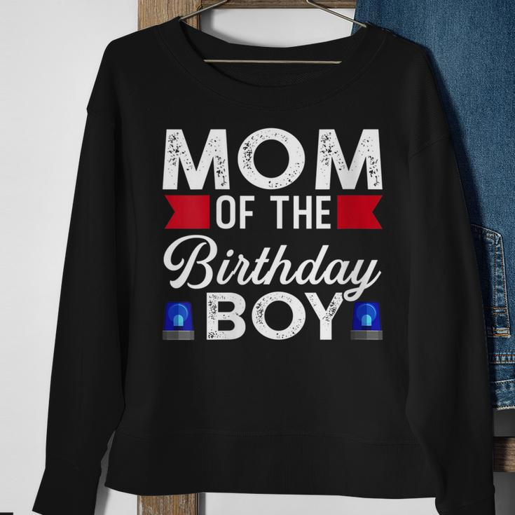 Womens Mom Of The Birthday Boy Birthday Boy Sweatshirt Gifts for Old Women