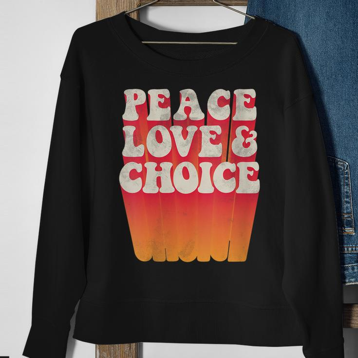 Womens Womens Rights Pro Choice Feminist Fashion Sweatshirt Gifts for Old Women