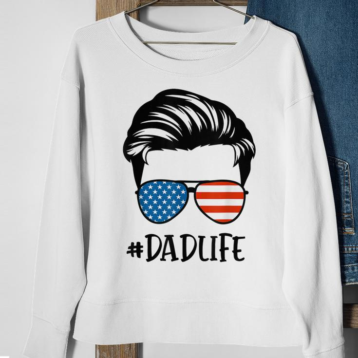 All American Dad Happy 4Th Of July Independence Day Sweatshirt Gifts for Old Women