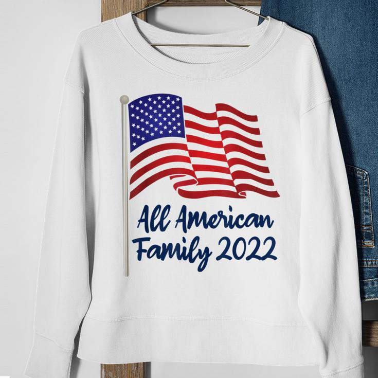 All American Family Reunion Matching - 4Th Of July 2022 Sweatshirt Gifts for Old Women