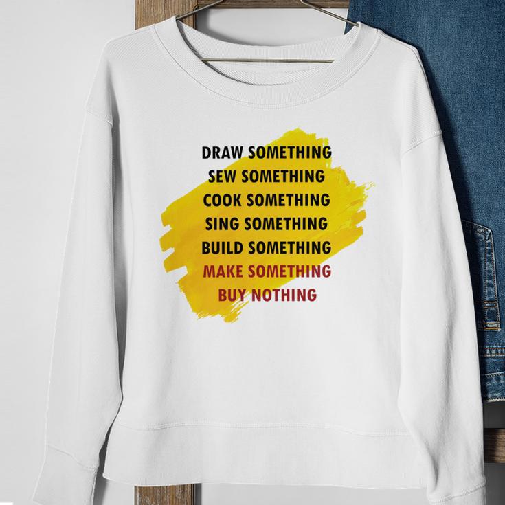 Anti Consumerism Sweatshirt Gifts for Old Women