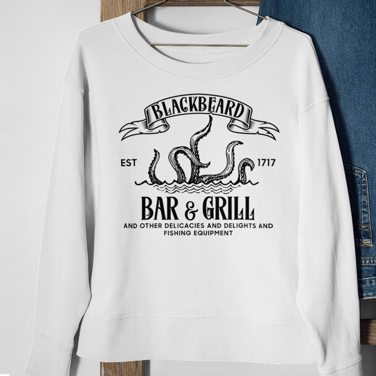 Blackbeards Bar And Grill Est Sweatshirt Gifts for Old Women