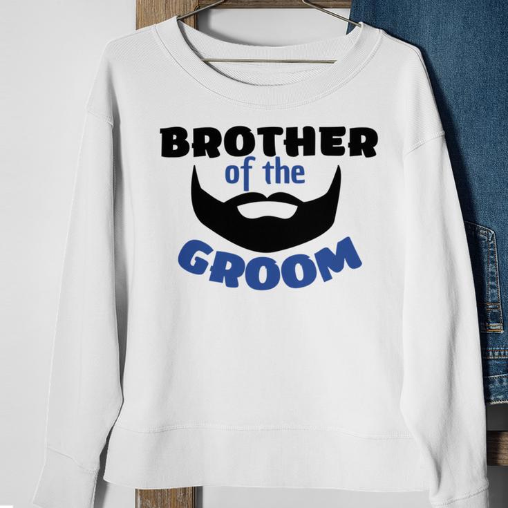 Brother Of The Groom Great Gift For The Brother Of The Awesome Groom Sweatshirt Gifts for Old Women