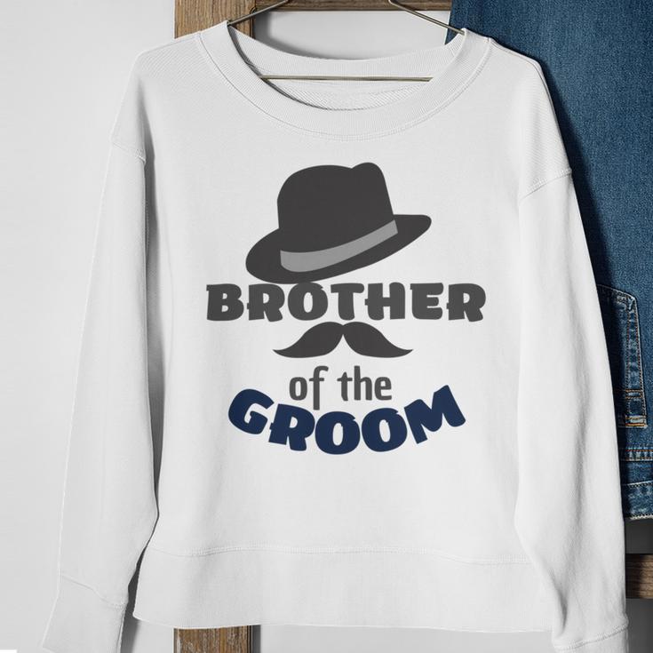 Brother Of The Groom Matching Bridal Party For Family Sweatshirt Gifts for Old Women