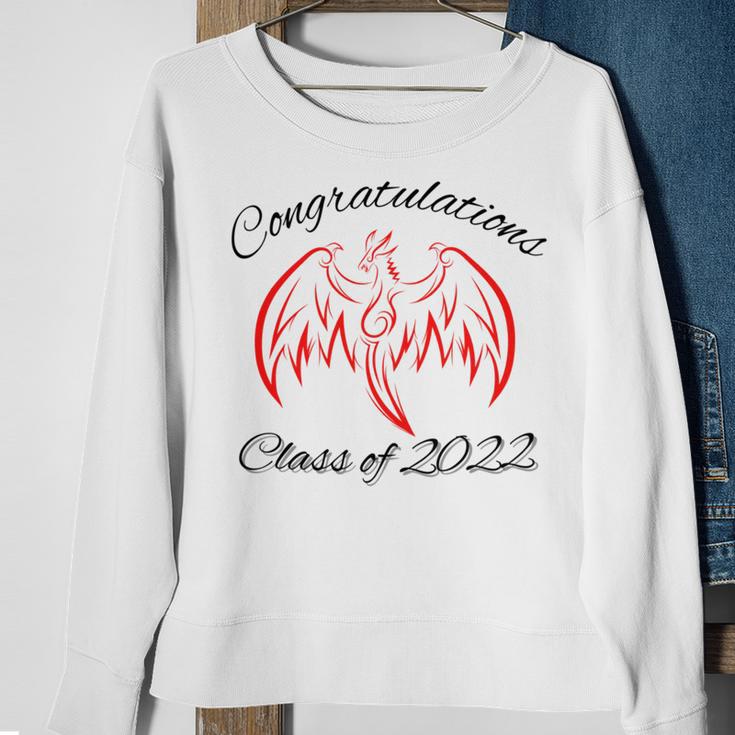 Congratulations Class Of 2022 Dragon Sweatshirt Gifts for Old Women