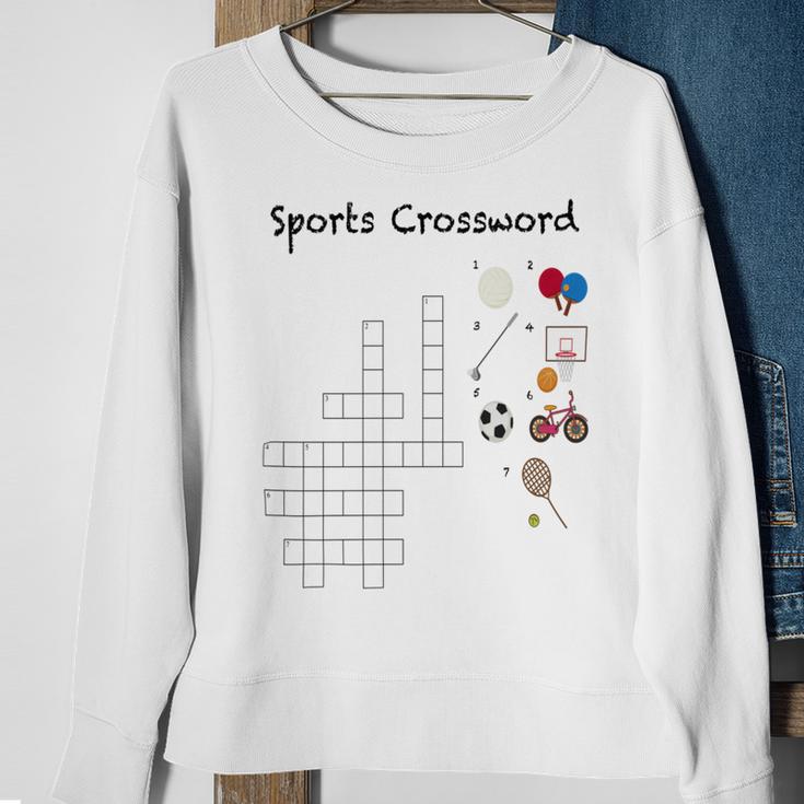 Croswords Sweatshirt Gifts for Old Women