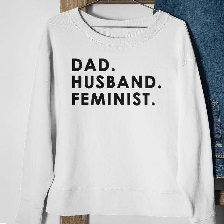 Dad Husband Feminist For Men Fathers Day Sweatshirt Gifts for Old Women