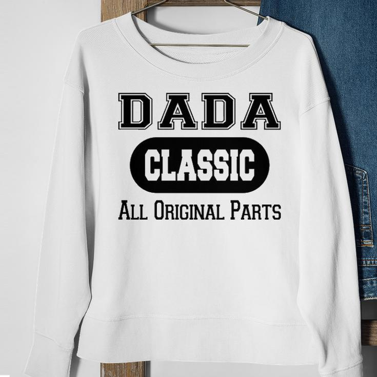 Dada Grandpa Gift Classic All Original Parts Dada Sweatshirt Gifts for Old Women