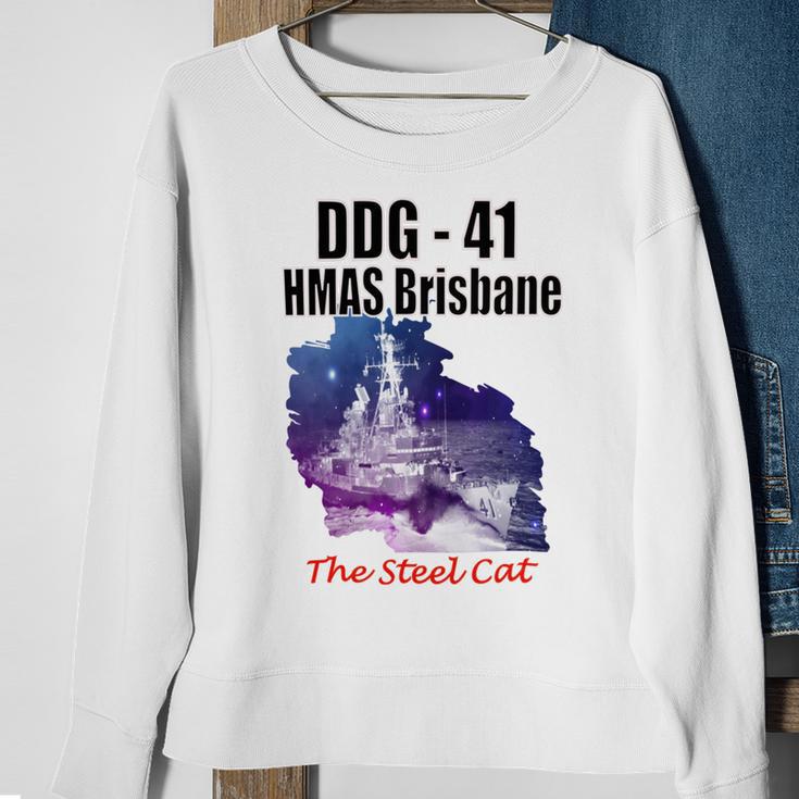 Ddg - 41 Hmas Brisbane Sweatshirt Gifts for Old Women