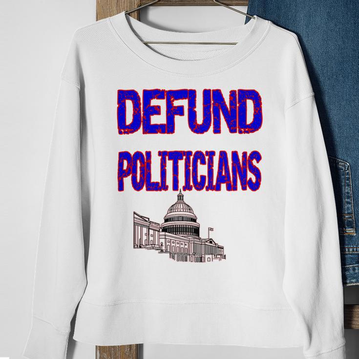 Defund Politicians Sweatshirt Gifts for Old Women