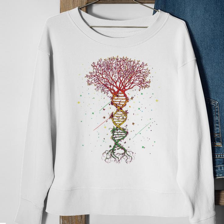 Dna Tree Life Funny Sweatshirt Gifts for Old Women