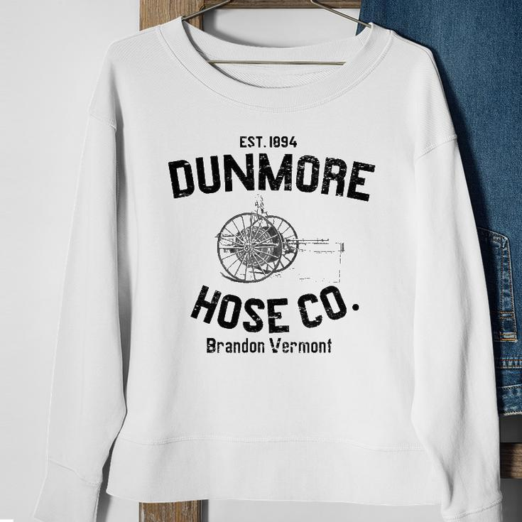 Dunmore Hose Company Vintage Brandon Vermont Sweatshirt Gifts for Old Women