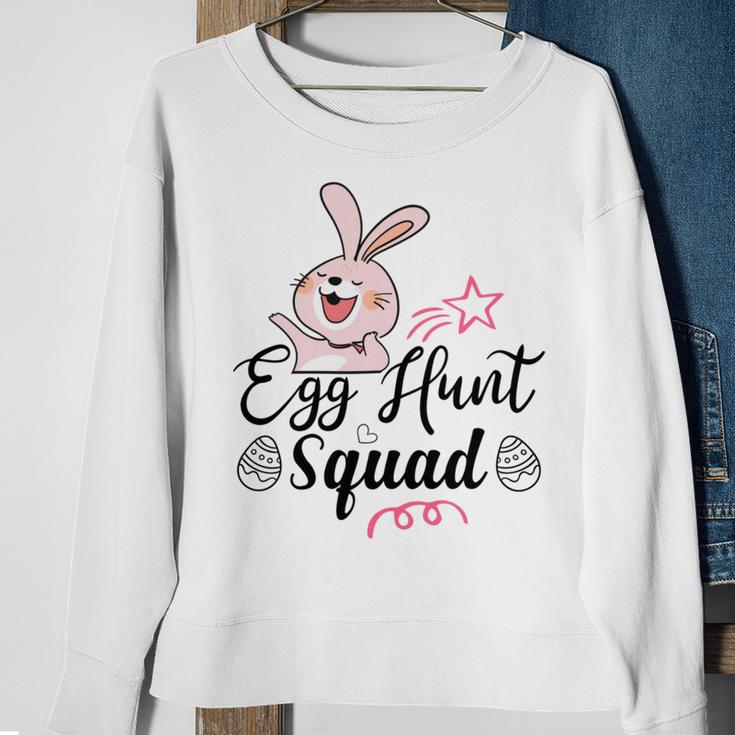 Egg Hunt Squad Sweatshirt Gifts for Old Women