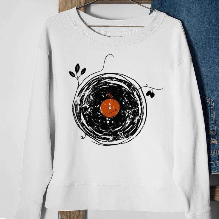 Enchanting Vinyl Records Vintage Sweatshirt Gifts for Old Women