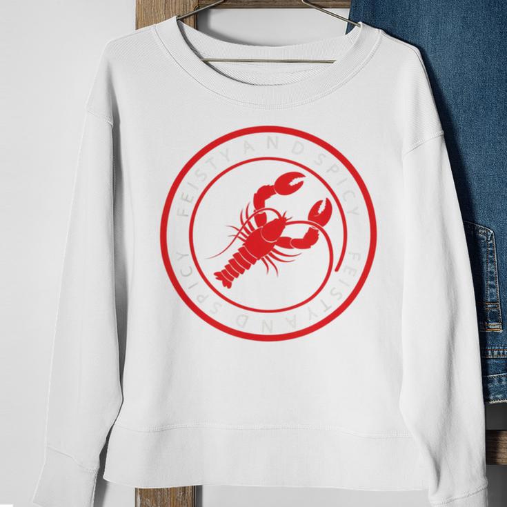 Feisty And Spicy Funny Sweatshirt Gifts for Old Women