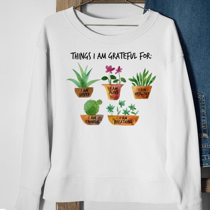 Five Quotes On The Importance Of Being Grateful Sweatshirt Gifts for Old Women