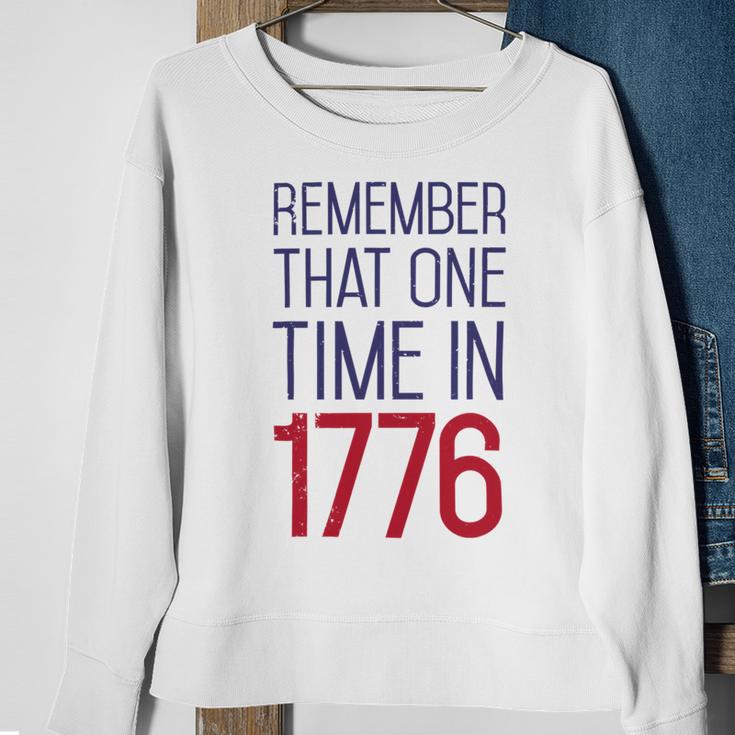 Fourth Of July Remember 1776 Funny 743 Shirt Sweatshirt Gifts for Old Women